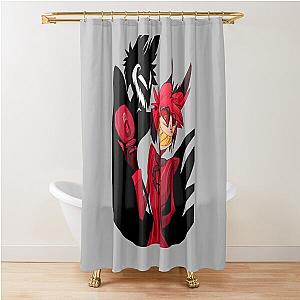 Hazbin Hotel - Alastor Shower Curtain