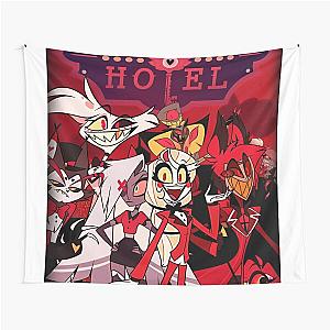 Hazbin Hotel All Characters Tapestry