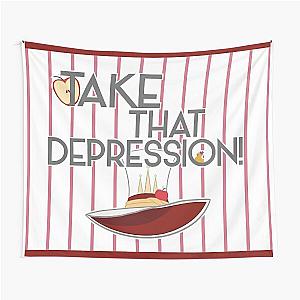 Hazbin Hotel Lucifer - Take that depression!  Tapestry