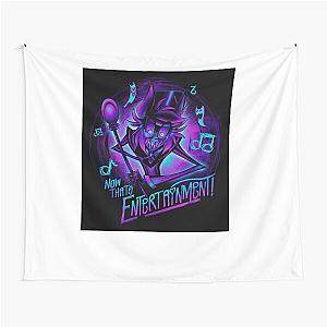 Hazbin Hotel Merch Thats Entertainment Neon Alastor Tapestry