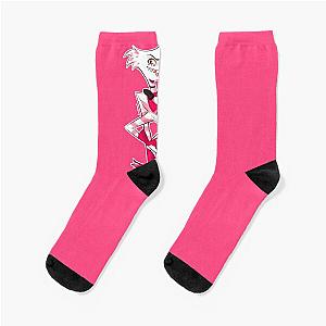 Angel Dust Hazbin Hotel Socks