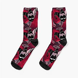 Hazbin hotel Velvet Socks