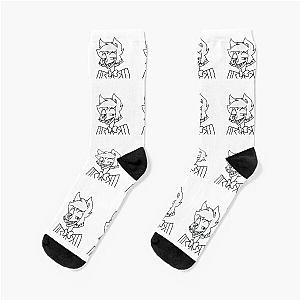 Hazbin Hotel - Alastor Socks