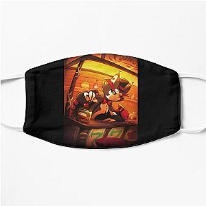 Husk Hazbin Hotel Flat Mask