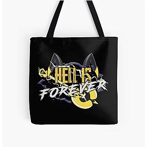 Hazbin Hotel Adam Hell is Forever All Over Print Tote Bag