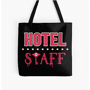 Hazbin Hotel Staff All Over Print Tote Bag