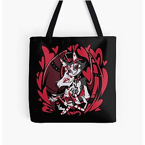 Hazbin Hotel - Huskerdust Valentine All Over Print Tote Bag