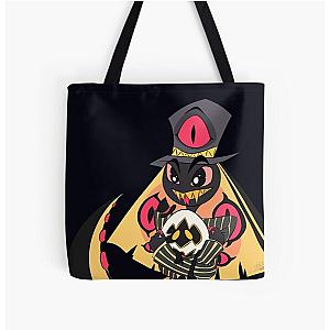 Hazbin Hotel Sir Pentious Chibi All Over Print Tote Bag