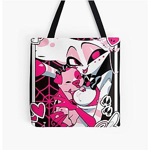 Angel Dust and Fat Nugget Selfie - Hazbin Hotel  All Over Print Tote Bag