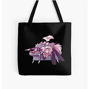 Angel Dust Hazbin Hotel All Over Print Tote Bag