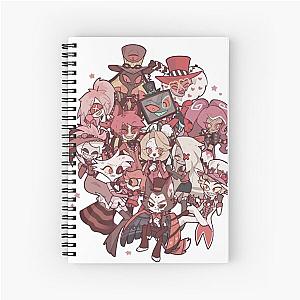 Hazbin Hotel Cast Characters Sticker Tapestry Poster Spiral Notebook