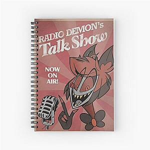 Hazbin Hotel - Radio Demon Poster Spiral Notebook