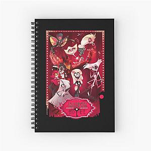 Hazbin Hotel Poster Promotion Art Spiral Notebook