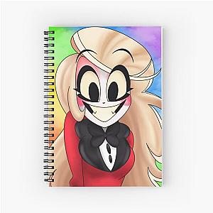 Smiling Charlie from Hazbin Hotel Spiral Notebook