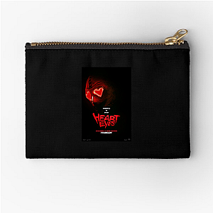 Heart Eyes Love Kills Always Heart Eyes Zipper Pouches