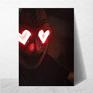 Heart Eyes Blood Is My Valentine Heart Eyes Posters