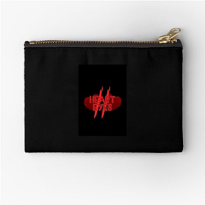 Heart Eyes Love Hurts So Good Heart Eyes Zipper Pouches