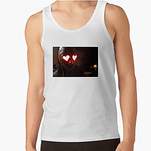 Heart Eyes Blood Is My Valentine Heart Eyes Tank Tops