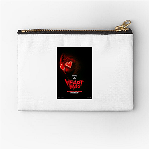 Heart Eyes Love Kills Always Heart Eyes Zipper Pouches