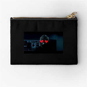 Heart Eyes The Perfect Slasher Date Heart Eyes Zipper Pouches