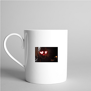 Heart Eyes Blood Is My Valentine Heart Eyes Mugs