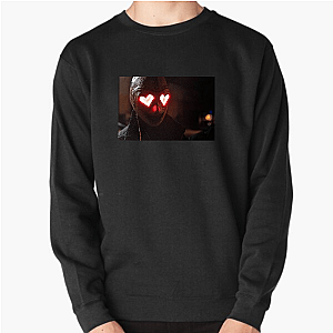 Heart Eyes Blood Is My Valentine Heart Eyes Sweatshirts