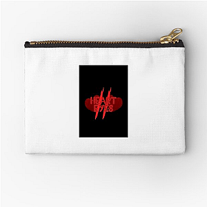 Heart Eyes Love Hurts So Good Heart Eyes Zipper Pouches
