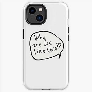 why are we like this? - Heartstopper iPhone Tough Case RB2707