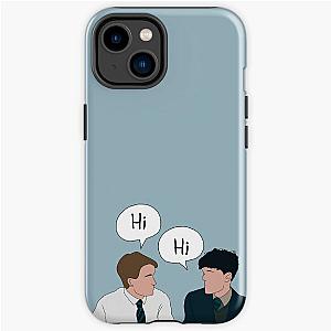 Nick &amp; Charlie | hi hi | heartstopper | illustration  iPhone Tough Case RB2707