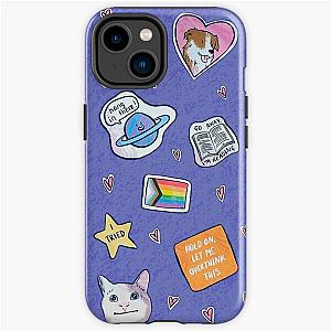 Heartstopper Charlie's journal inspired phone case iPhone Tough Case RB2707