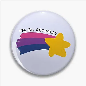 Im Bi Actually Heartstopper Soft Button Pin