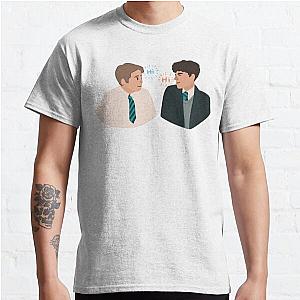 Heartstopper Nick and Charlie “Hi” design  Classic T-Shirt RB2707