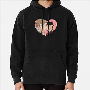 Charlie and Nick Kissing  | Heartstopper Pullover Hoodie RB2707