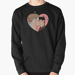 Charlie and Nick Kissing  | Heartstopper Pullover Sweatshirt RB2707