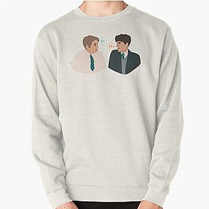 Heartstopper Nick and Charlie “Hi” design  Pullover Sweatshirt RB2707