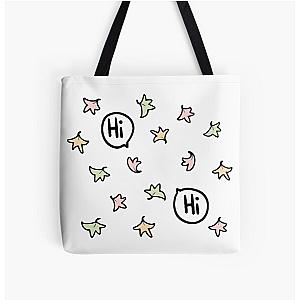 Heartstopper - Charlie and Nick - Hi All Over Print Tote Bag RB2707