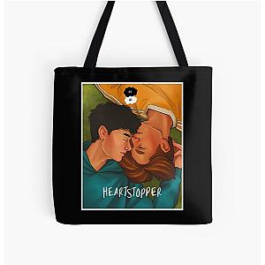 Nick and Charlie - heartstopper tfios poster All Over Print Tote Bag RB2707