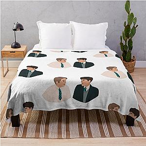 Heartstopper Nick Nelson and Charlie Spring in class design Throw Blanket RB2707