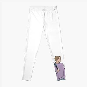 Heartstopper Nick Nelson and Charlie Spring cartoon art Leggings RB2707