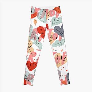 Netflix Heartstopper Leaves Pattern Leggings RB2707