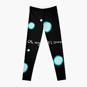 Oh my god its snowing - heartstopper leaves Leggings RB2707