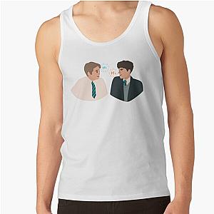 Heartstopper Nick and Charlie “Hi” design  Tank Top RB2707