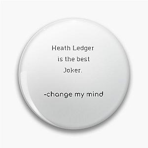 heath ledger is the best joker. Pin