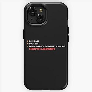 Mentally Committed To Heath Ledger iPhone Tough Case