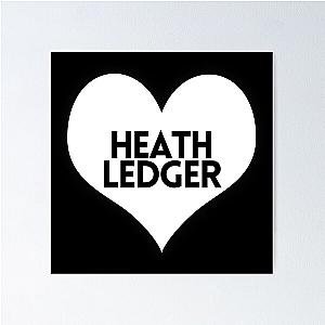 Love Heath Ledger Poster