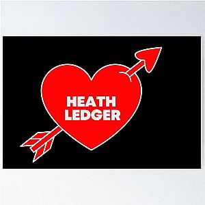 In Love With Heath Ledger Poster