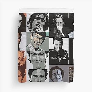 young Heath Ledger Duvet Cover