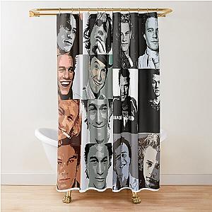 young Heath Ledger Shower Curtain