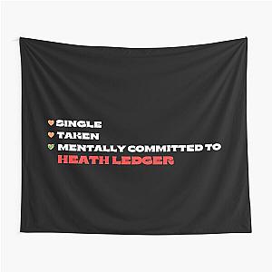 Mentally Committed To Heath Ledger Tapestry