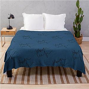 Heath Ledger Signature Throw Blanket